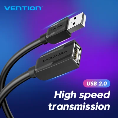 Vention USB Extension Cable USB 3.0 Male to Female USB Cable extension cord 480Gbps Super Speed USB Extender Data Sync Cable For Computer PC U disk Mouse TV Cellphone Extender Charger Cable USB 3.0 Extension Wire