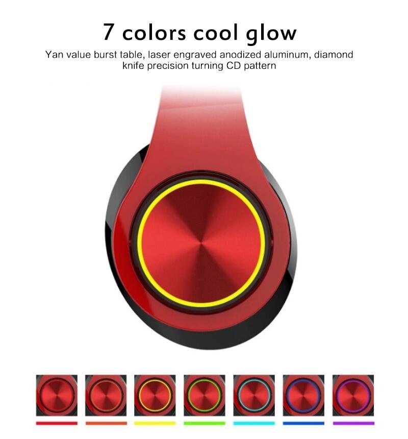 Tai Nghe Không Dây Bộ Tai Nghe Bluetooth Có Thể Gập Lại Có Thể Điều Chỉnh Tai Nghe Nhét Tai Rảnh Tay MIC Cho Đài Phát Thanh IOS Android PC