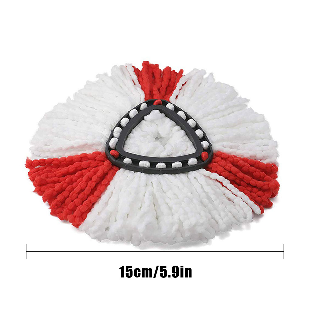Washable Mop Pad Polyester Reusable Mopping Cloth Replacement for O-cedar Vileda