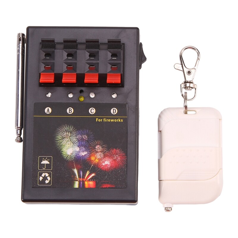 Firework Firing System 4CH Smart Wireless Remote Safety Igniter Electroni Wire