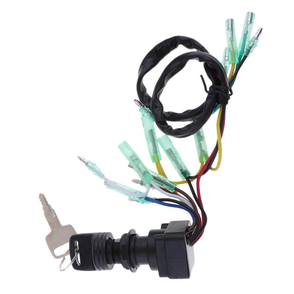 Ignition Main Switch Assy for Outboard Motor Control Box Main Switch Assy /& Switch Key