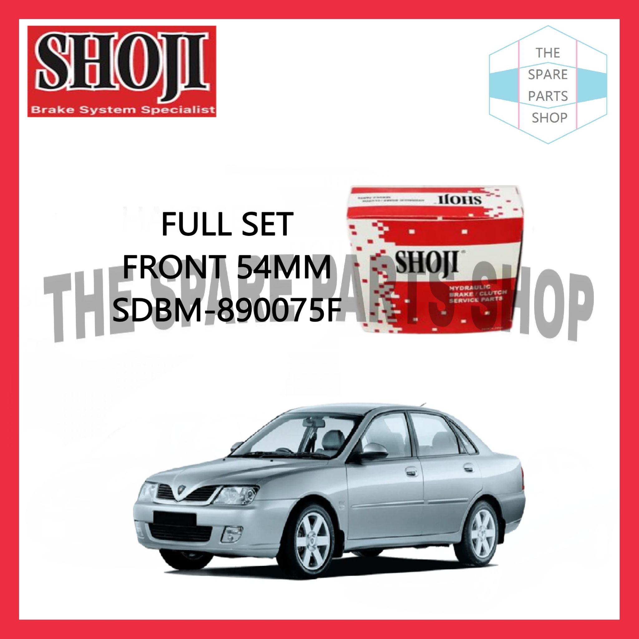 PROTON WAJA 1.6 1.8 FRONT 54MM DISC BRAKE CALIPER REPAIR KIT SHOJI