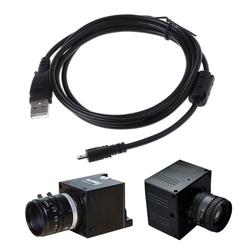 Camera USB Data Cable UC-E6 Cord 1.5M for Nikon Sanyo Pentax With Magnetic Ring