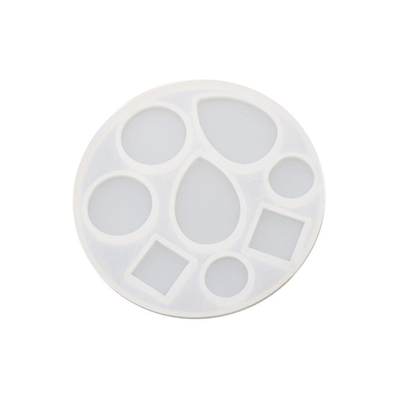 Exquisite Candy Oval-shaped Silicone Mold for Creative Epoxy Resin Casting Mold Paperweight Resin Mold for DIY Epoxy Cra
