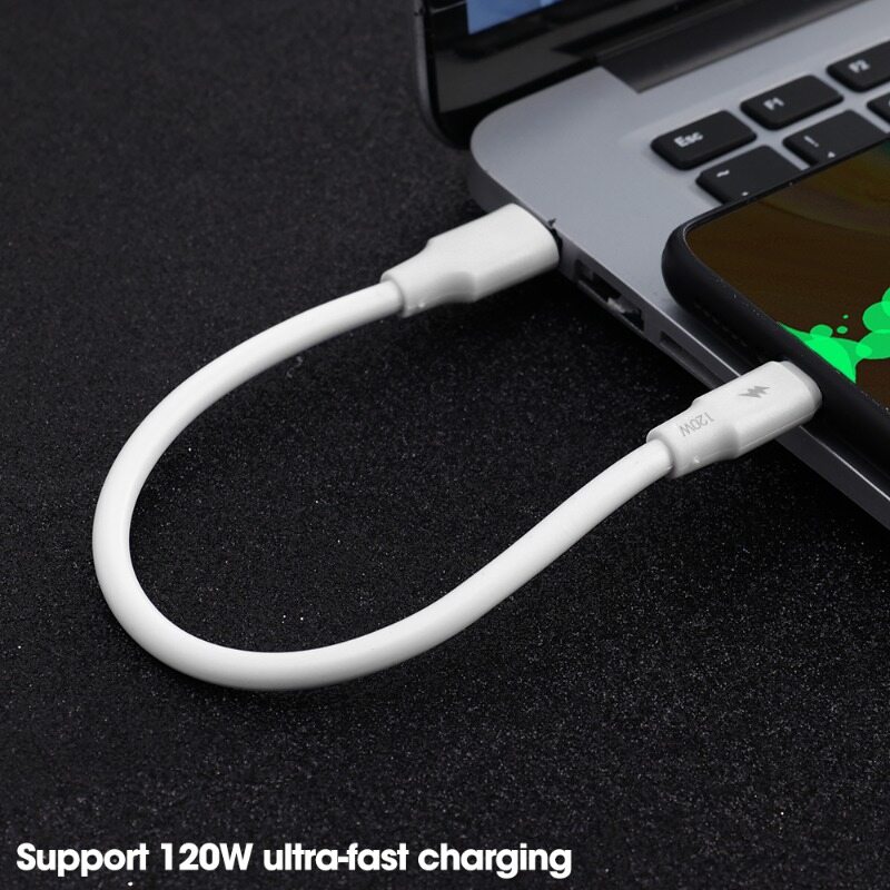 120W 6A Micro USB Loại C Cáp siêu nhanh dây sạc tốc độ cao điện thoại di động dày dữ liệu cáp sạc cho điện thoại Samsung Xiaomi Huawei Oppo
