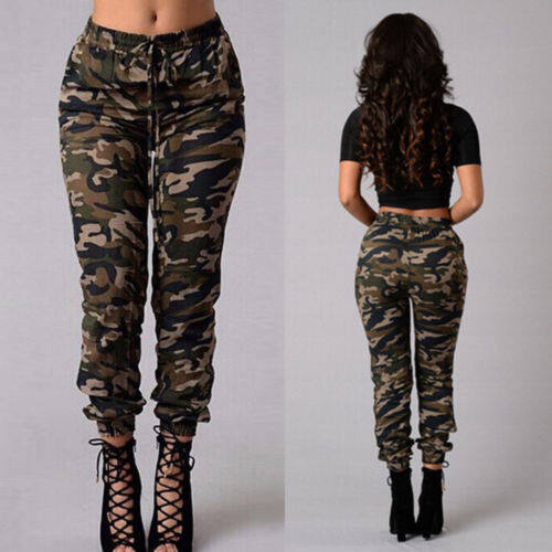 women camoflauge pants