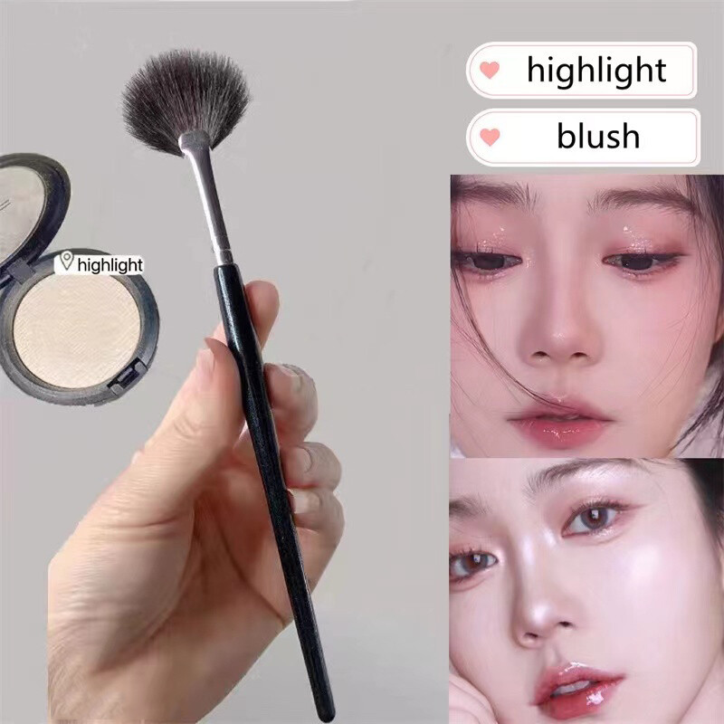 Cọ Bắt Sáng Cọ Má Hồng Mềm Dụng Cụ Đánh Phấn Cọ Trang Điểm