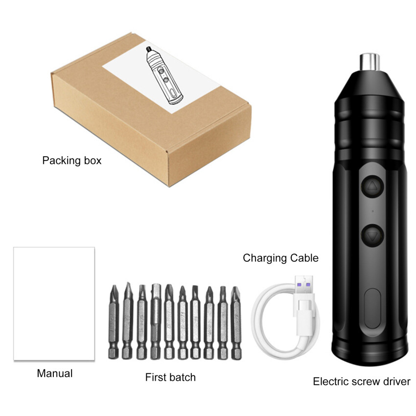 Tuốc Nơ Vít Điện, Bộ Kết Hợp Đa Năng Mini Có Thể Sạc Lại, Tuốc Nơ Vít Hai Năng