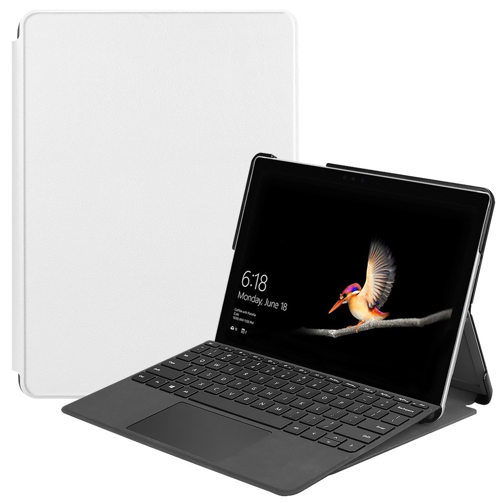 Xj mall protective case for 10.5 inch surface go 3 2021 / surface go 2 2020 /10 inch surface go 2018, slim light smart cover stand hard shell, compatible with surface type cover