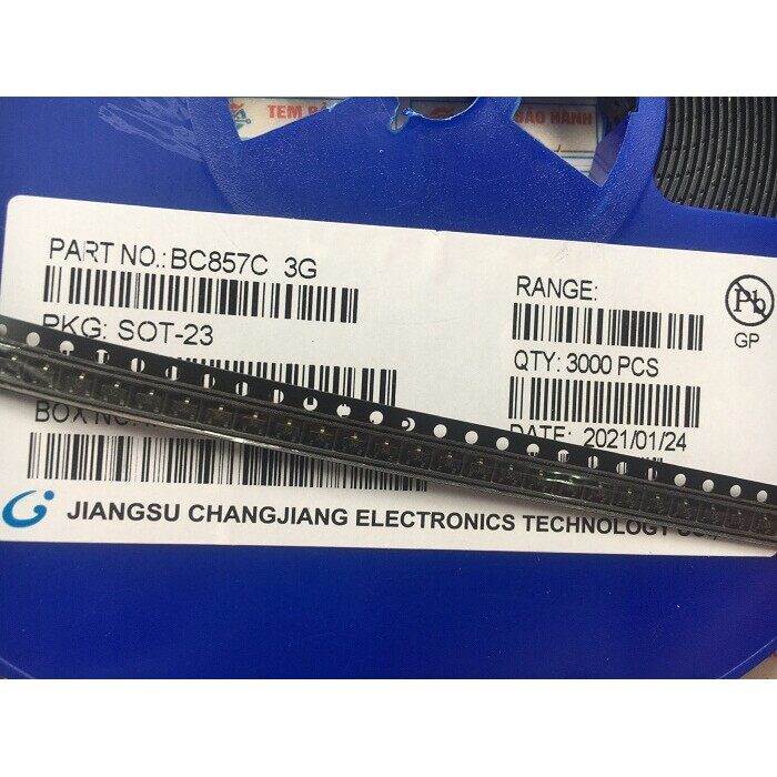Combo 20 chiếc bc857c kí hiệu 3g transistor pnp 0.1a/45v sot23