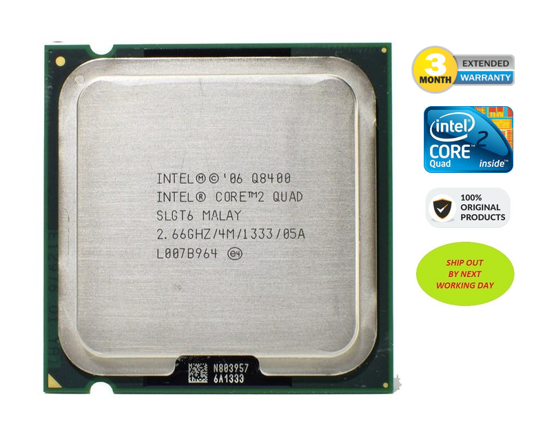Intel® Core™2 Quad Q8400 (4M Cache | 2.66 GHz | 1333 MHz FSB