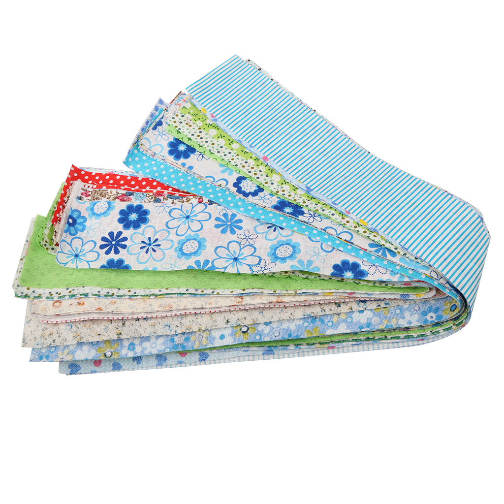 30pcs Floral Printed Cotton Fabric for Sewing Cloth Bedding Patchwork 50x5cm