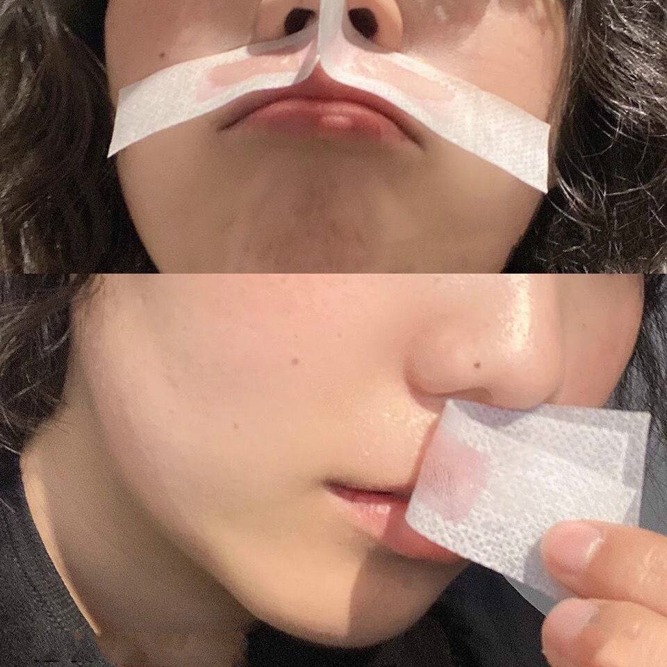 Hair removal wax paper lip lip hair sticking face mustache student artifact  10 pieces | Lazada