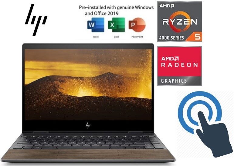 Hp Envy X360 13 Ay0122au 13 3 Fhd Touch Laptop Wood Edition Ryzen 5 4500u 16gb 512gb Ssd Ati W10 Hs Lazada