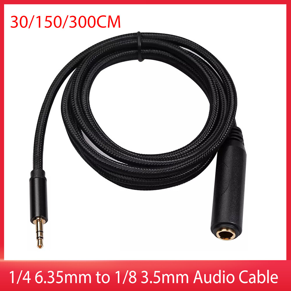 Gazechimp 5-Pin Din Male MIDI to 6.35mm 1/4 Female Adapter Cable 