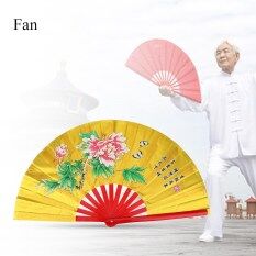 Tai Chi Võ Thuật Kung Fu Quạt Lụa Tre Tay Phải Luyện Tập Thực Hành Khiêu Vũ Wushu