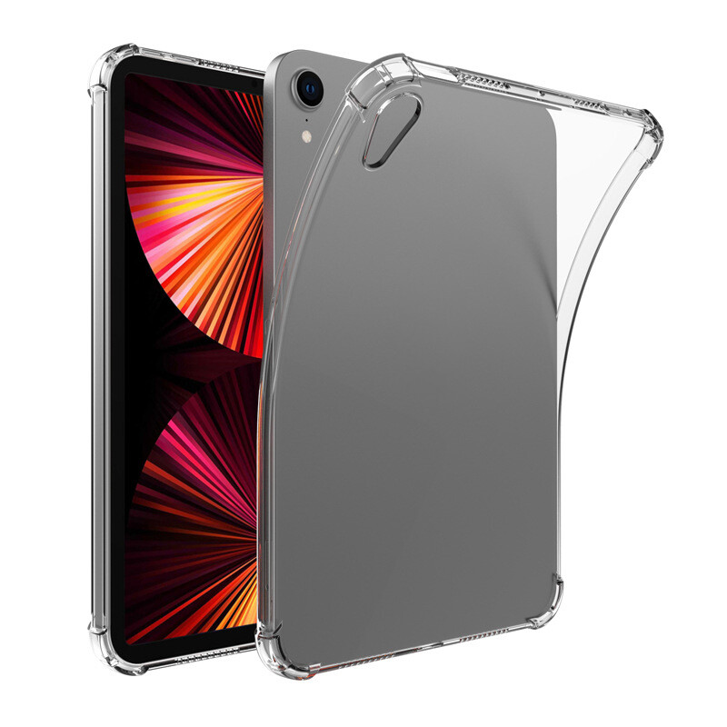 Soft Shockproof Case for iPad Mini 6 Jelly Skin 2021 6th Generation iPadMini 8.3 inch Clear Transparent Anti Fall Cover