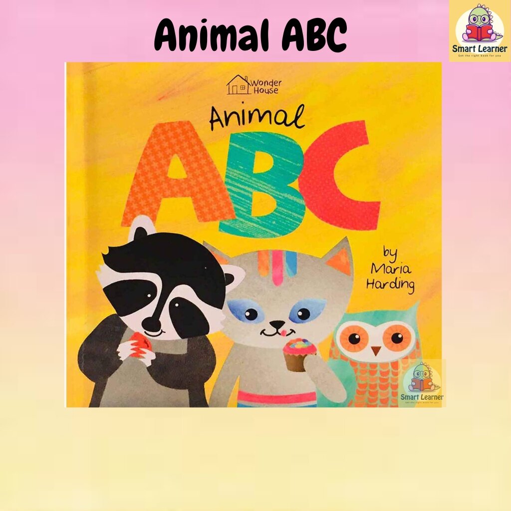 [SB] Animal ABC : Playful animals teach A to Z (Padded Board Book) Baby ...