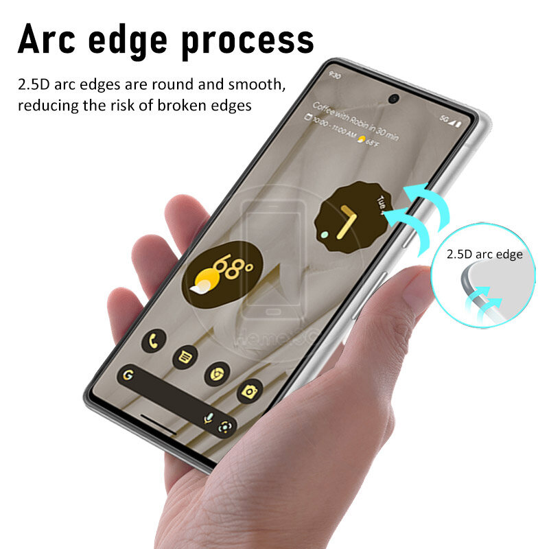 For Google Pixel 7 Pixel7 HD / Clear / Matte Full / Non-full Coverage Explosion-proof Tempered Glass Screen ProtectorTempered
