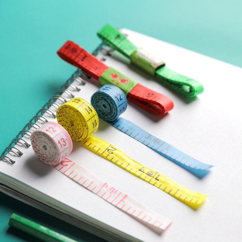 Family Flower Flash Sale 1.5m Body Measuring Ruler Sewing Tailor Tape Measure Mini Soft Flat Ruler