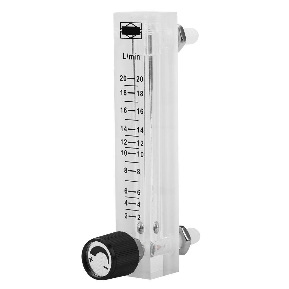 LZQ-7 Flowmeter 2-20LPM Flow Meter with Control Valve 2-20LPM Flowmeter for Oxygen/Air/Gas