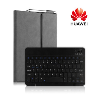 Bàn Phím Không Dây Bluetooth Cho Huawei MatePad Máy Tính Bảng 10.4 Inch Với Hộp Đựng Bút Bao Da PU Vỏ Siêu Mỏng Có Thể Tháo Rời Tự Động Ngủ Thức Dậy Cho Huawei MatePad 10.4 Inch thumbnail