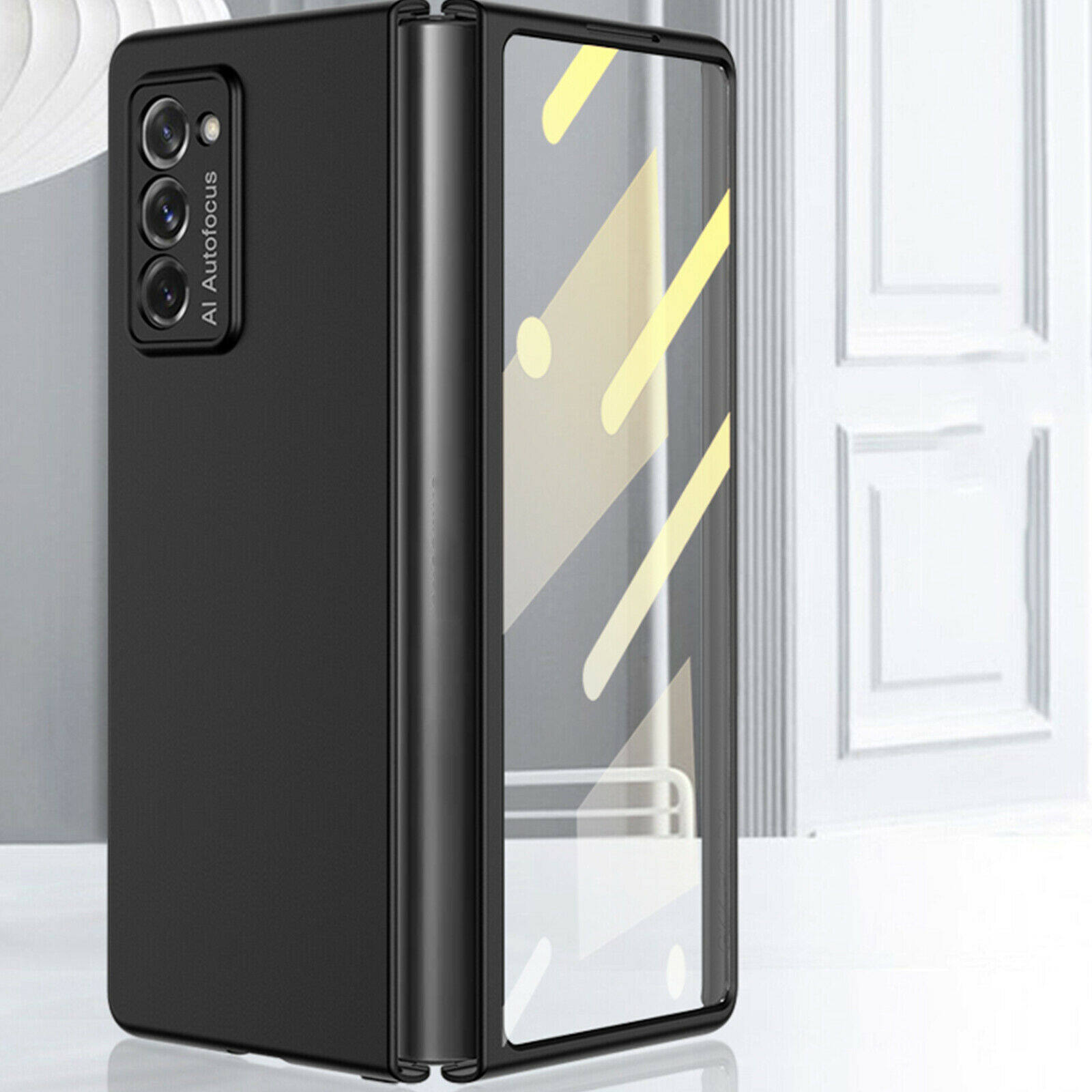 For Samsung Galaxy Z Fold 2 Shockproof Film Phone Case Protective Cover Shell