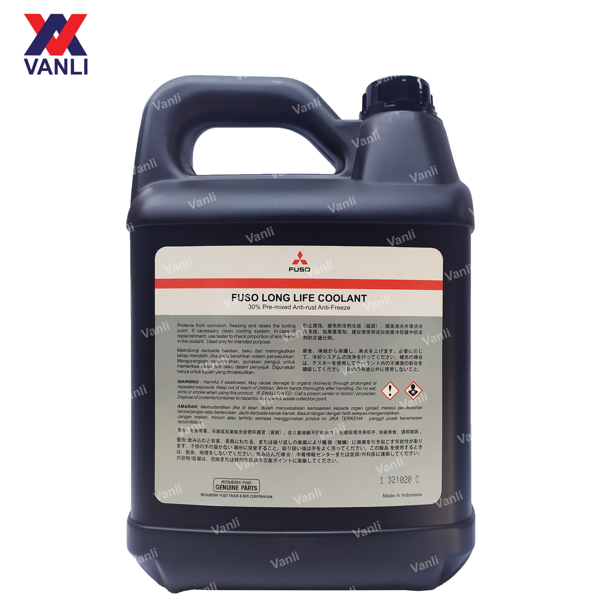 Mitsubishi Fuso / Hap Seng Premix Long Life Coolant (Green