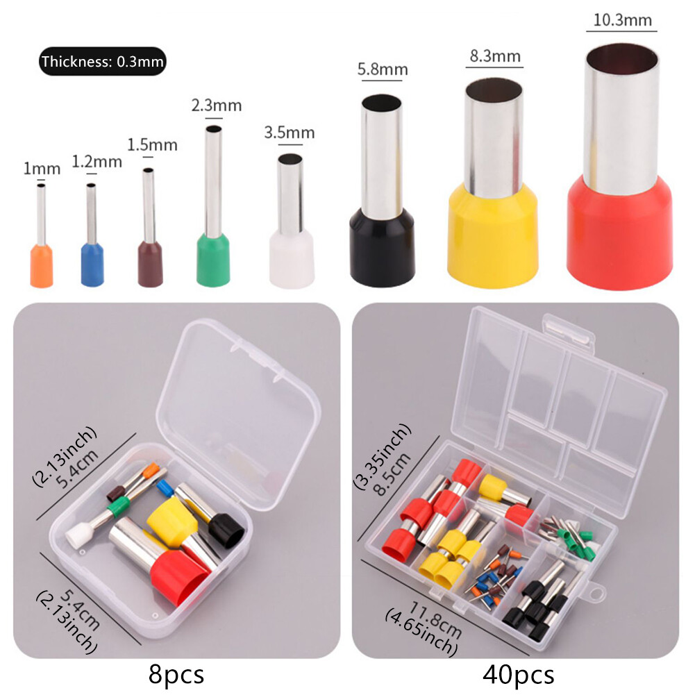 FS 8/40pcs Mini Clay Cutters Earring Hole Hollow Round Cutter Pottery Tools Polymer Clay Tools Clay Extruder