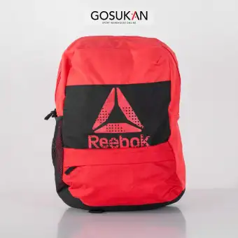 reebok red backpack