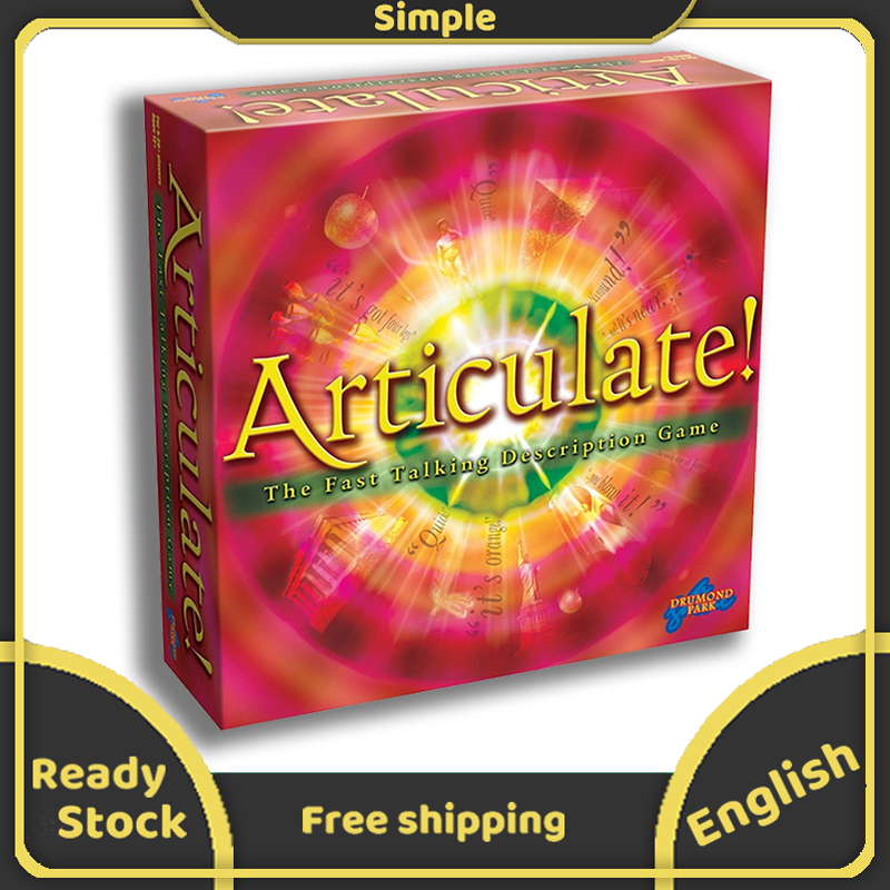 Drumond Park Articulate Board Game Family Party Game For 4-20+Players Ages 12+ Exploding kitten