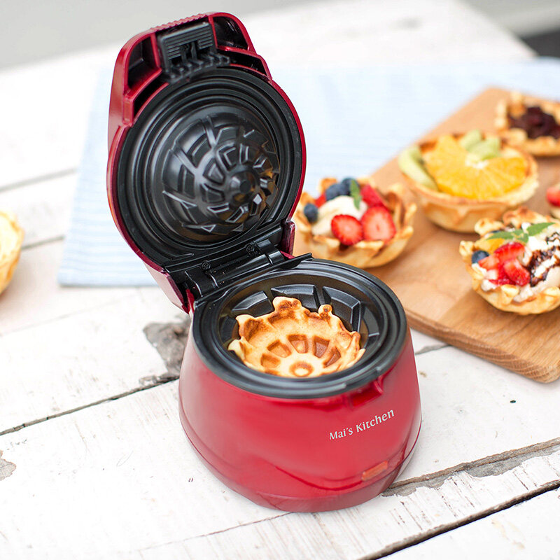 麦子厨房魔法华夫碗机 SW2238 Mai's Kitchen Belgian Waffle Bowl Maker Lazada