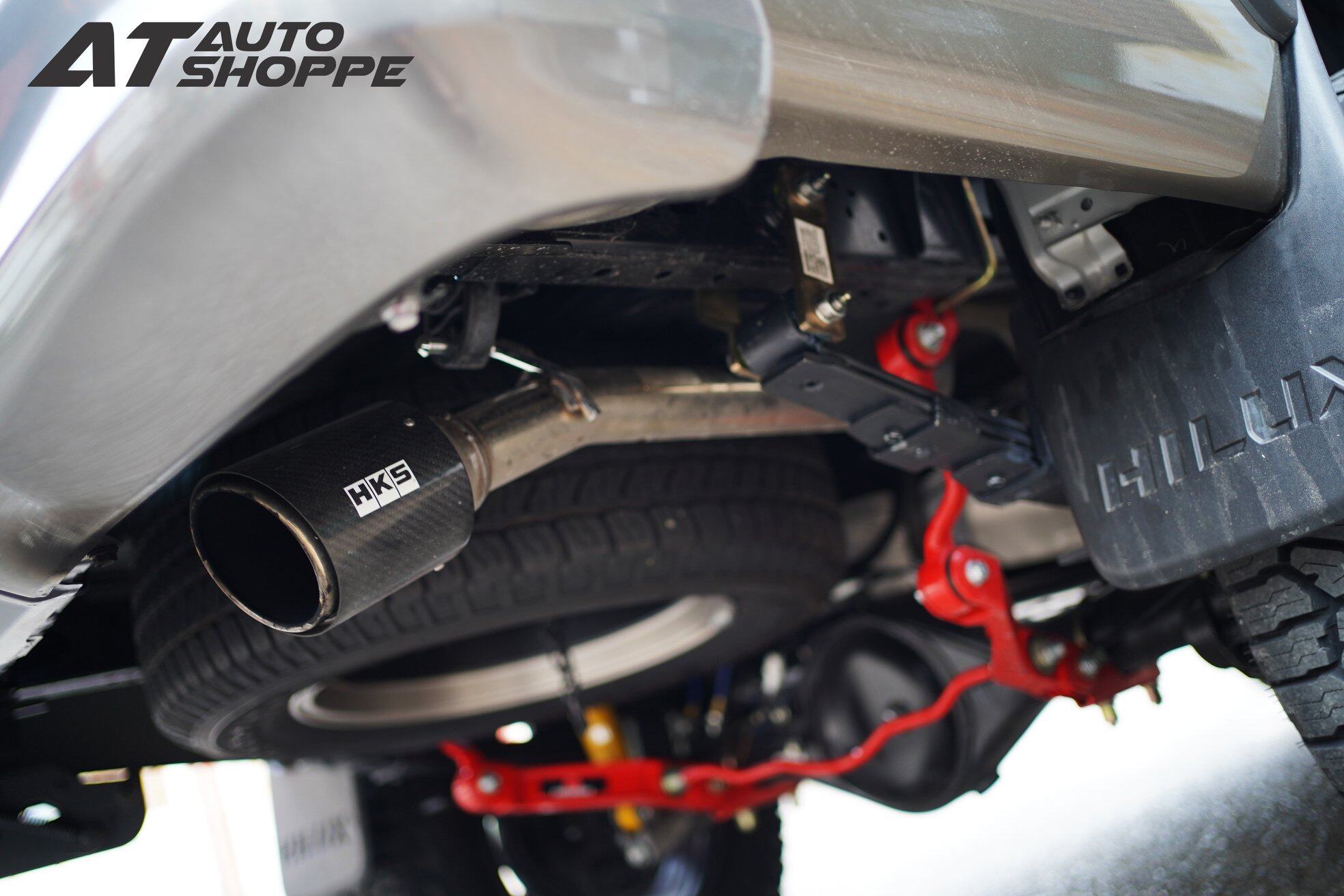 HKS LEGAMAX SINGLE EXIT MUFFLER EXHAUST FOR TOYOTA HILUX VIGO REVO