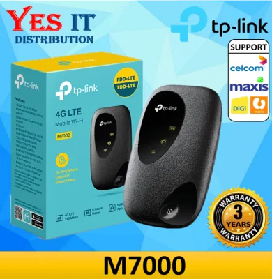 TP-LINK M7000 4G LTE PORTABLE MOBILE WIFI WIRELESS 4G LTE MIFI TL-M7000 ( SIMILAR TO M7200 )