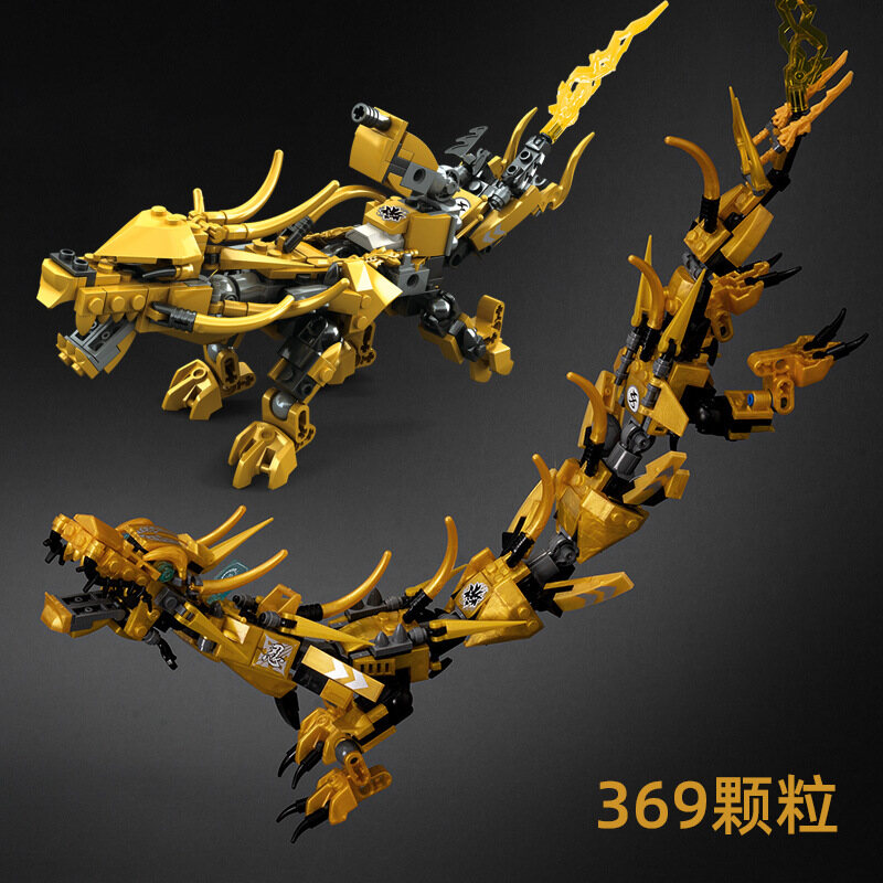 New Phantom Ninja Ancestor Dragon Building Blocks Lloyd Flying Mech Dragon Blue Eyed Dragon Season 14