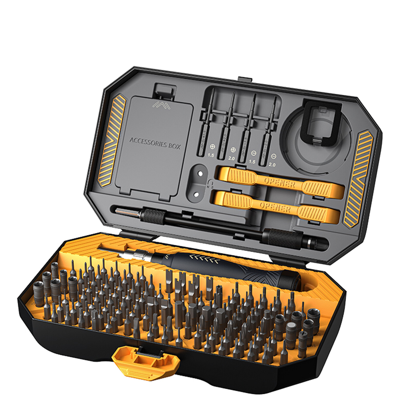 JAKEMY JM8183 145in1 Screwdriver & Screw Bit Set Manual Multi