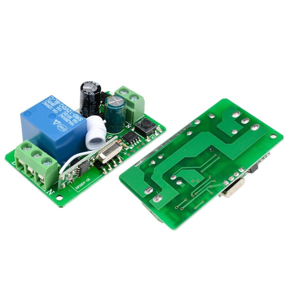 SeasBoat Công Tắc Điều Khiển Rơle Máy Thu RF Từ Xa Không Dây 315/433MHZ 220V 1CH