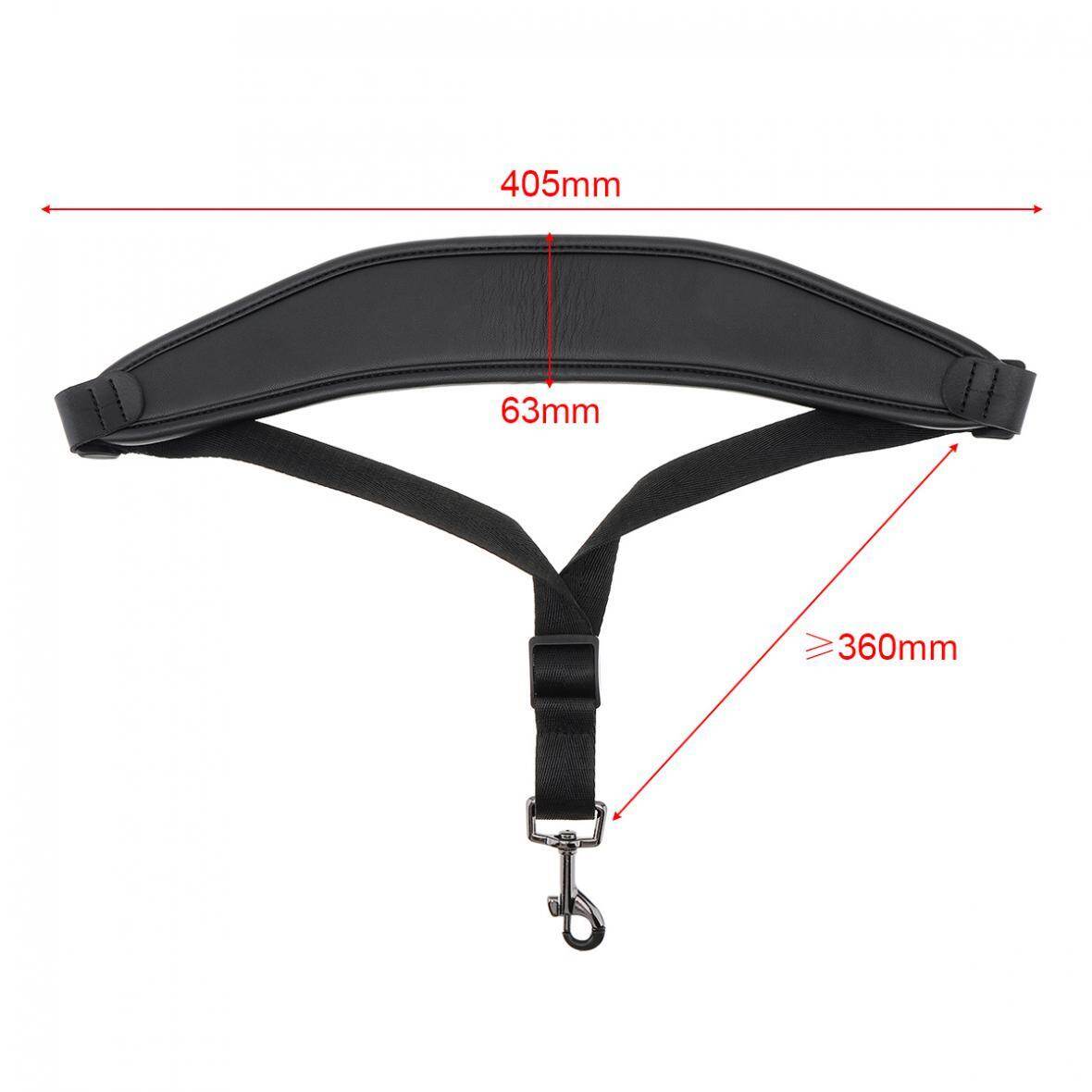 SLADE Da Thật Điều Chỉnh Saxophone Dây Đeo Cổ Với Snap Hook Dây Đeo Vai Đơn