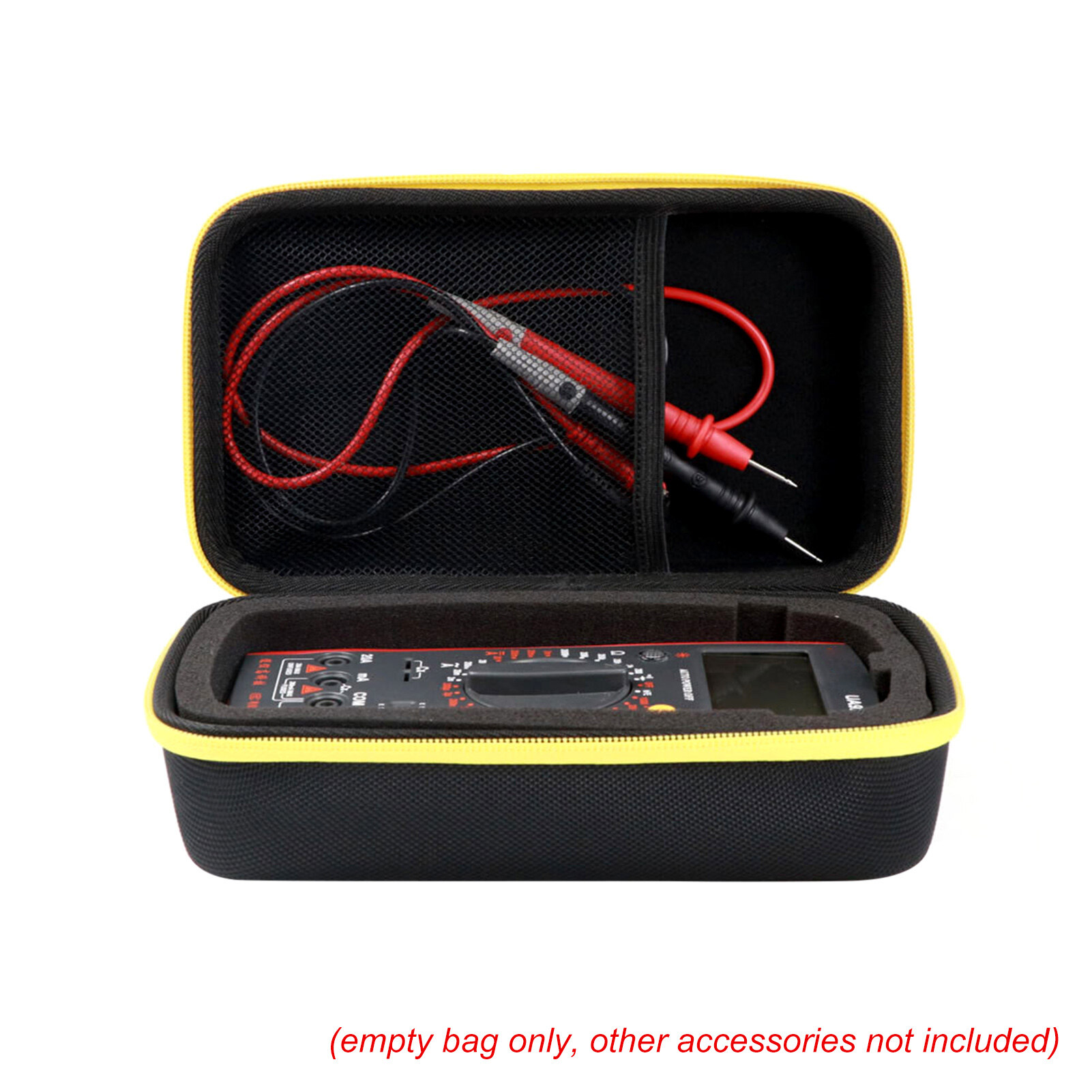 Multimeter Storage Case Carrying Storage Bag for Multimeter, Protective Hard Case Replacement for Fluke F117C/F17B+/F115C