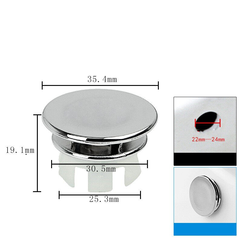 Bath Sink Round Ring Overflow Cover Spare Sink Basin Cap Plastic Tidy Trim Bathroom Ceramic Basin Ceramic Pots Overflow Ring