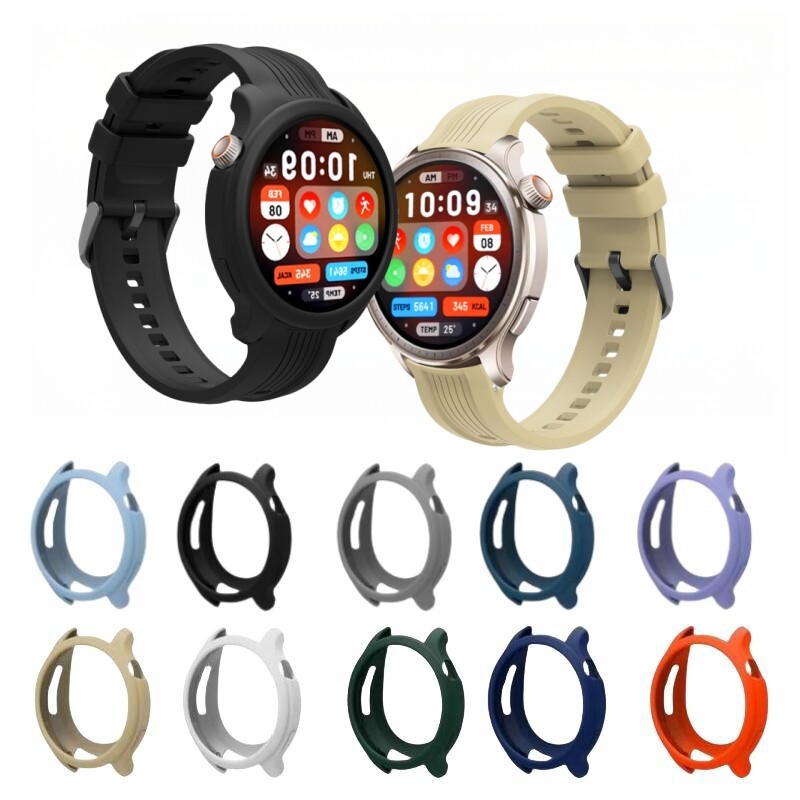 Silicon mềm trường hợp cho Huami AMAZFIT cân bằng bảo vệ màn hình khung giảm xóc bảo vệ vỏ bìa cho Amazfit cân bằng