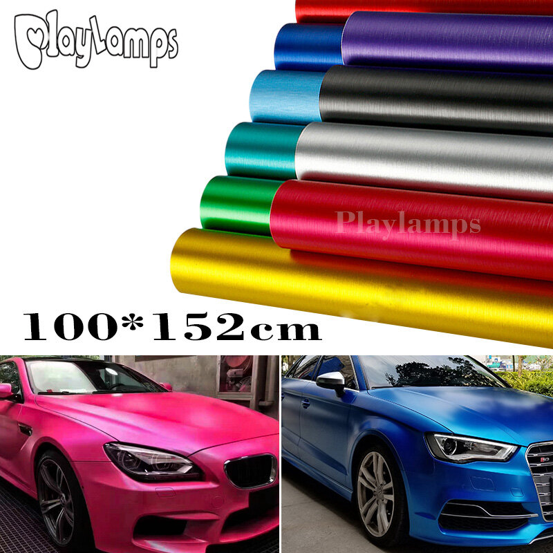 30/50/100 X 152cm Plating Matte Chrome Ice Film Vinyl Wrapping Chrome Matt Car Vehicle PVC Sticker DIY Motorcycle Phone Laptop Decal