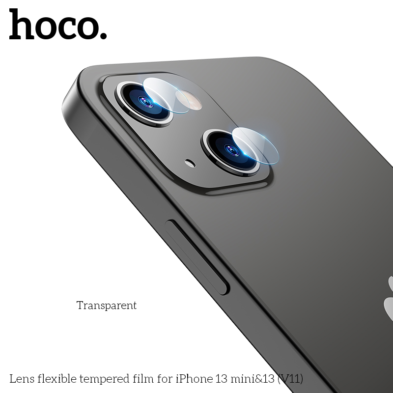 HOCO Miếng Dán Cường Lực Bảo Vệ Ống Kính Camera Sau Mini Chính Hãng Cho Iphone 13 Pro Max, Cho Iphone 13 Pro,12Pro Max【 V11 】