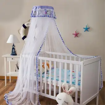 Mosquito Net Baby Bed Curtain Dome Cot Netting Canopy Drape