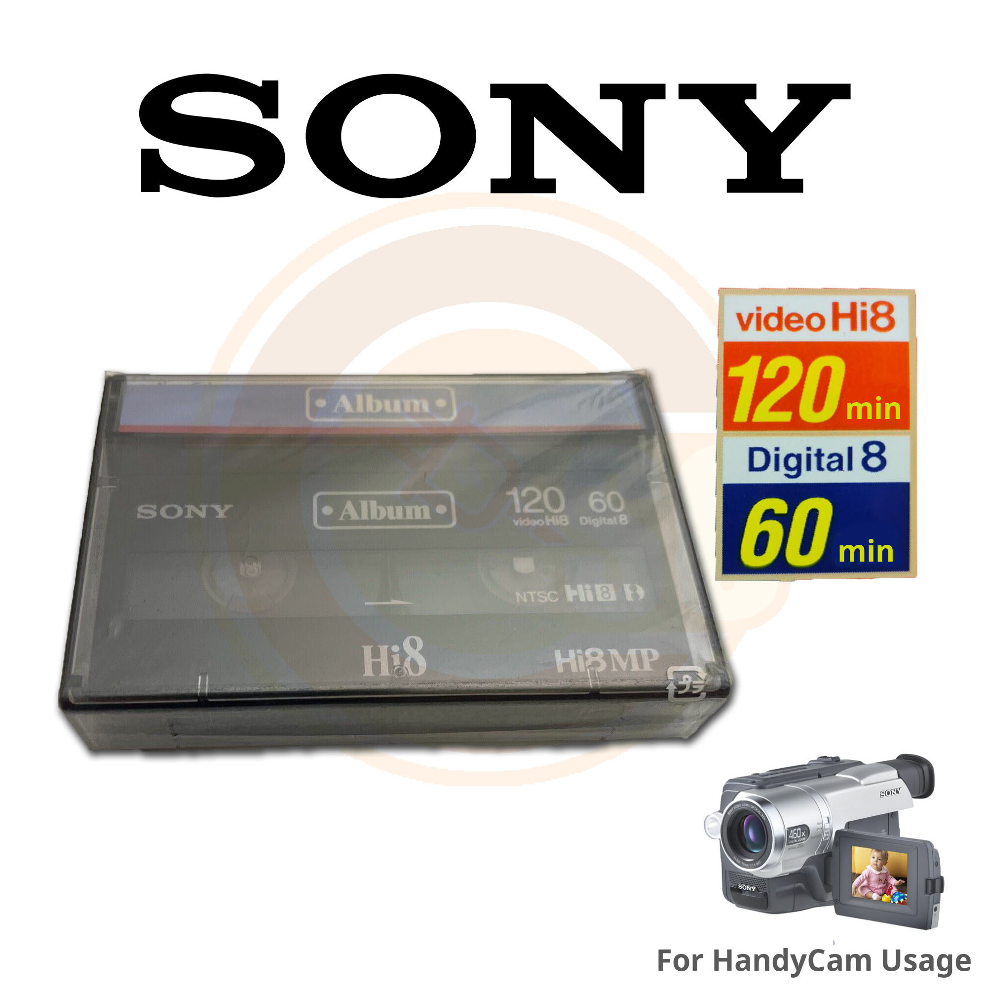 8mm Video Hi8 Camcorder Tapes Video Camcorder Hi Sony Hi8/Digital8