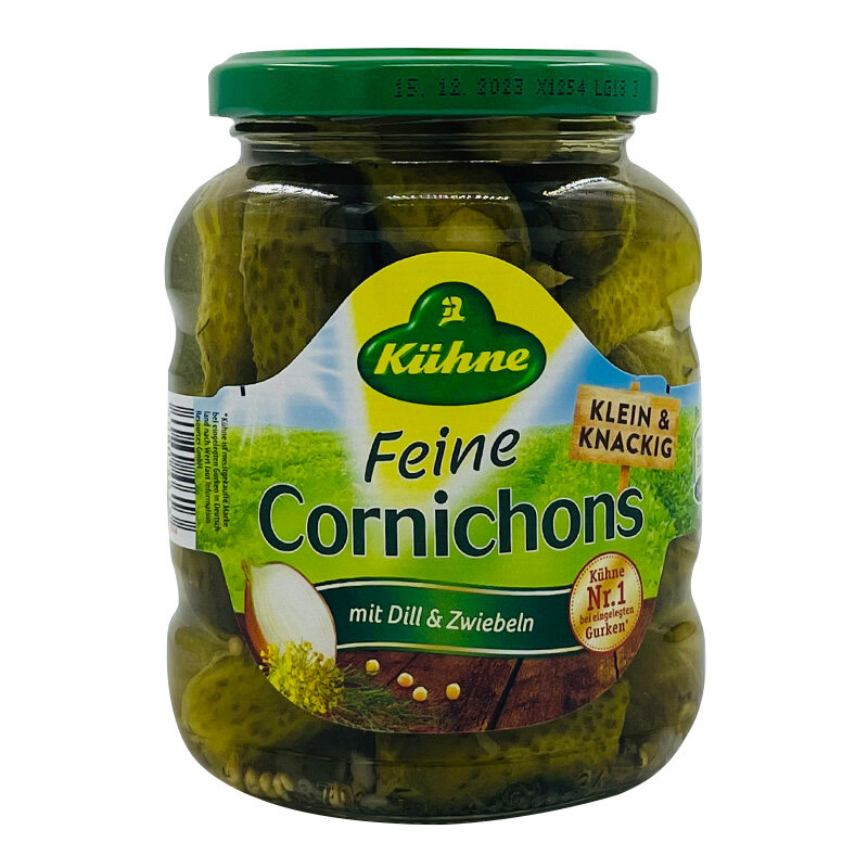 Kuhne Feine Cornichons 330g Lazada