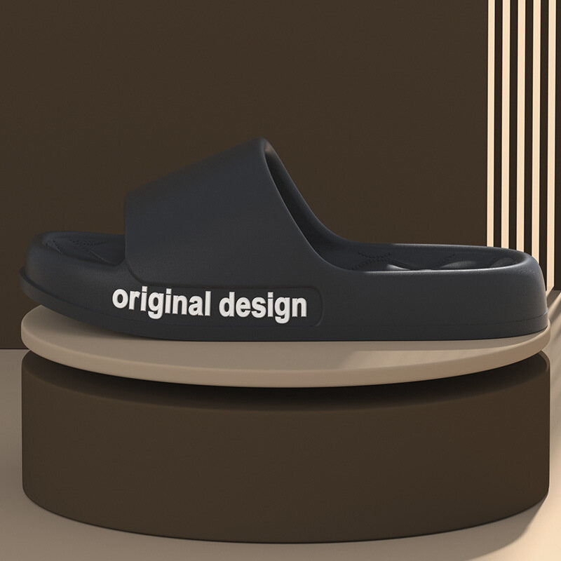 AOKANG men's slippers fashion slippers casual non-slip comfortable to wear men's sandals men's platform slippers
