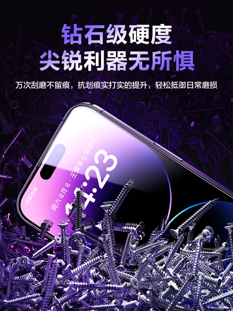 SmartDevil Kính Corning Miếng Bảo Vệ Màn Hình Cho iPhone 14 Pro Max 13 Pro Max 14 Plus 13 Pro 13 12 Pro Max Cường Lực Miếng Dán Film Thủy Tinh Che Phủ Toàn Màn Hình HD Trong Suốt Chống Vân Tay Chống Cháy Nổ
