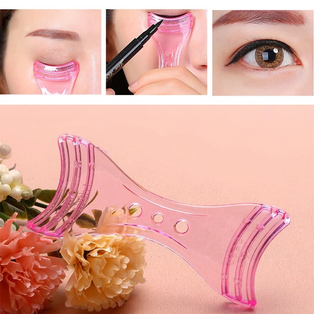 Bút Chì Kẻ Mắt Mascara Vẽ Lông Mày Miếng Dán Bóng Mắt Dụng Cụ Trang Điểm Có Thể Tái Sử Dụng