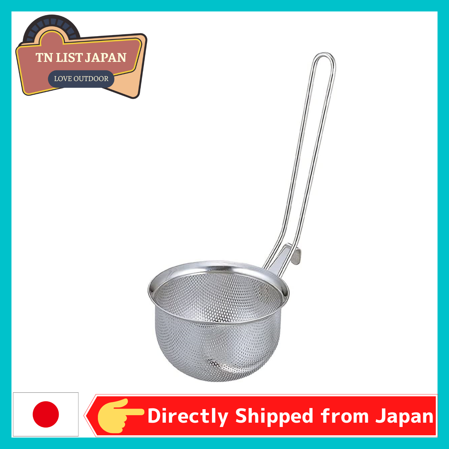 Shimomura Kihan 35687 Misokoshi Punching Stainless Steel, Deep Type, No Clogging, Mama Cook Tsubamesanjo Top Japanese Outdoor Brand, Camp goods, BBQ goods , Goods for Outdoor activities, High quality outdoor item, Enjoy